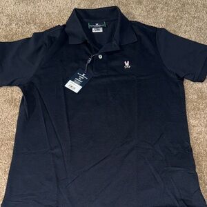 Psycho Bunny Men's Navy Polo Shirt